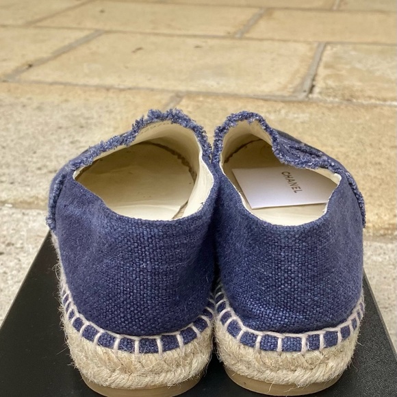 Denim CHANEL Espadrilles in fantastic condition - Picture 4 of 4